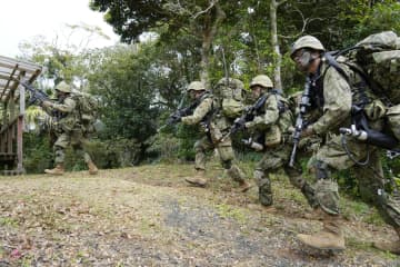 沖永良部島で日米合同訓練実施　離島奪還、上陸戦闘を想定