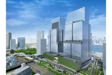 高層ツインタワーから成る「ブルーフロント芝浦」浜松町駅＆芝浦エリアに誕生！商業店舗やホテルも