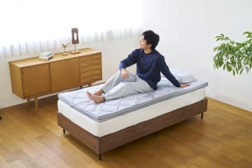 ミズノの寝具、マットレス「リフルSL550」　体圧分散・洗える・軽い