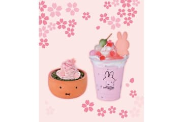 【フラワーミッフィー ジュースガーデン】ミッフィーのキュートな春デザート＆ドリンク登場