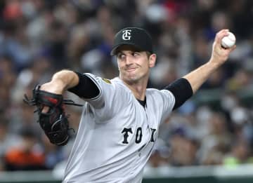 巨人・グリフィン　0封締め宣言　「最後の正しいステップを踏むため」　22日ロッテ戦で開幕前最終登板