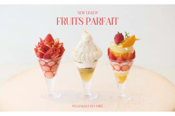 旬のフルーツを贅沢に使用したヴィーガンパフェ！カフェ「SO TARTE」より登場