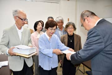 三番瀬人工干潟「中止を」　市民団体、市川市に要望書