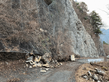 【国道309号】天川村内で土砂災害 25日ぶり通行止め解除（1日15:00現在）