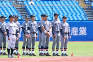 p【野球】延長の末立大との投手戦を制し２季ぶりの開幕戦勝利　主将・外丸は９回１１６球１失点の好投 ／ 東京六大学野球春季リーグ戦・立大１回戦　＠明治神宮野球場/p