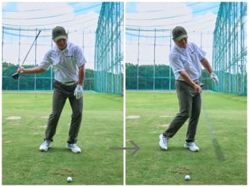 FWが当たらないときは「クラブを逆にもって素振り」を試してみて