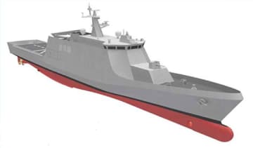 海自が初導入する哨戒艦1～4番艦が起工　1、2番艦は早くも11月に進水へ　2027年3月には全艦就役