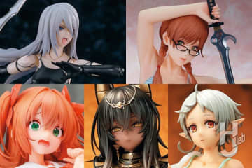 【フィギュア新製品】「NieR」A2の可動フィギュアが登場！イラストレーター・DISH氏や山下しゅんや氏のセクシーなオリジナルキャラクターがスケールフィギュア化！