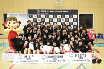 秋田ノーザンハピネッツU15が連覇達成[不二家PRESENTS B.CLUB U15 WOMEN’S CHAMPIONSHIP 2025]