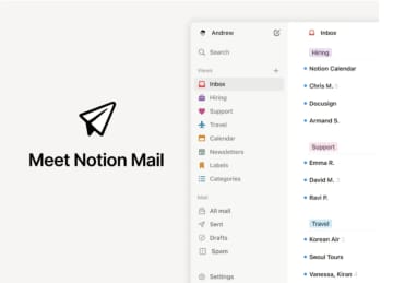 Notion、AI活用の「Notionメール」公開　英語版で業務効率化を加速