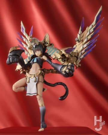 「BUSTER DOLL タンク MIDNIGHT FANG」をバステト神イメージでカスタマイズ！新発売「M.S.G キャットアーマーユニット」も組み合わせて製作