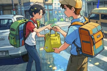 副業禁止の会社員でも安心して使用できる！『コンパクトに折りたためるデリバリー向け配達バッグ』クラウドファンディングを実施中