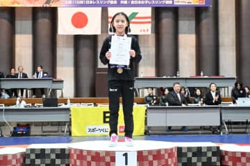 ＜レスリング＞【写真集】2025年JOC杯ジュニアクイーンズカップ選手権／U15表彰式