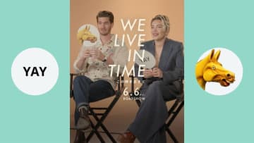 フローレンス・ピュー＆アンドリュー・ガーフィールド　恋愛アリナシに答える　「We Live in Time」特別映像