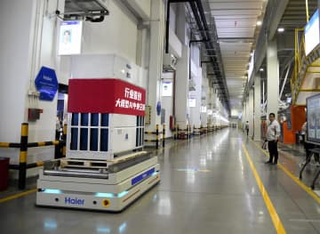 ハイアール、ＡＩ活用のエアコン工場稼働　自動化率６０％以上