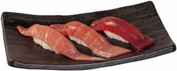 【東新宿】松屋フーズが手掛ける回転すし『すし松 東新宿店』が4月26日ニューオープン！「本鮪三貫盛」を税抜500円で提供！