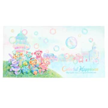 ダッフィー＆フレンズが全員集合 毎日幸せになれるバスタオル
