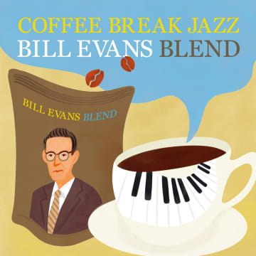 コンピ『コーヒー・ブレイク』シリーズ復活、ビル・エヴァンスの代表曲をコンパイル