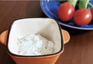 ハハコミ　ギリシャの白い味噌 ザジキソース