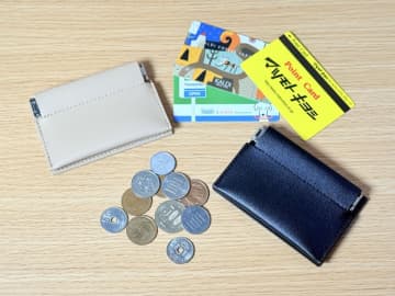【ダイソー】キャッシュレス時代のミニ財布『レザー調バネ口カードケース』がめっちゃいい！【100均】