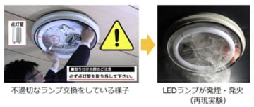 蛍光灯からLEDへの交換で火災!? 事故防ぐ3つのポイント