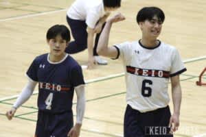 p【バレーボール】全員が拾い、繋ぎ、決める　仲間の思いを乗せ３０点越えの大接戦制す／春季関東大学男子２部バレーボールリーグ戦 第５日 vs 国際武道大/p