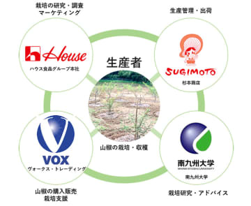 ハウス食品グループ 山椒のブランド化へ産地形成プロジェクト 企業・大学連携で始動