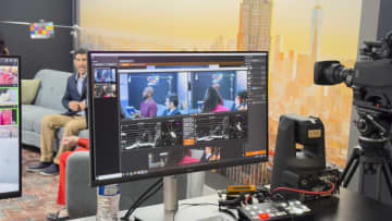 キヤノン、NABで異機種間カメラカラーマッチング技術を公開 [NAB2025 Booth]