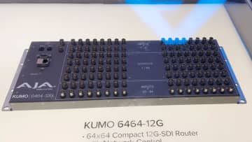 AJA、NAB 2025でIPビデオソリューション、 Danteオーディオエンベッダー/ディスエンベッダー、SDIルーターの新製品を発表 [NAB2025 Booth]