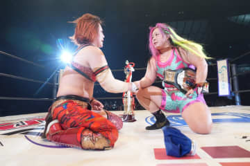 【スターダム】橋本千紘が“怪物”の本領発揮で舞華に完勝「橋本千紘が真ん中に立って、仙女が突っ走れるように、スターダムに負けない」
