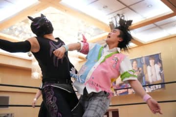 【DDT】夢虹がイルシオンを一騎打ちで破り、5・3横浜でダムネーションT.AvsNωA Jr.によるKO-D6人タッグ選手権リマッチへ！「もう1回そのベルトに挑戦させろ！」