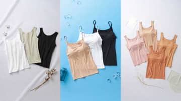 【アツギ】肌触り･透け･汗などの夏のお悩みに応えるインナーが新登場♪