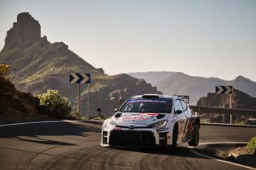 WRC初開催のカナリアスでTGRチャレンジプログラム生が好走。4名が新たな経験を積む