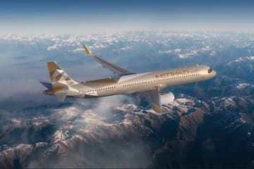エティハド航空、エアバスA321LR型機を8月就航　ファーストスイート設置