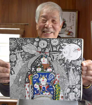 不思議な猫の世界描く　神栖の鈴木さん、創作20年　膨らむ想像、ファン魅了　茨城