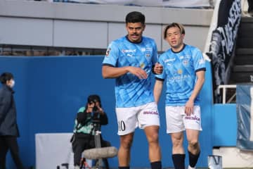 一時帰国していた横浜FCのFWジョアン・パウロが再来日…左脛骨陳旧性疲労骨折と診断