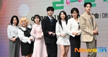 【PHOTO】イ・ジュニョン＆Apink チョン・ウンジら、新ドラマ「24時ヘルスクラブ」制作発表会に出席
