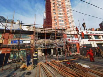 中国遼寧省のレストランで火災　22人死亡