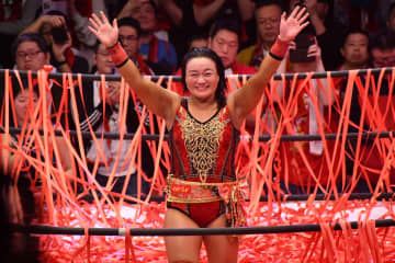 【仙女】里村明衣子が30年の現役生活に幕！“戦友”アジャとの共闘で5分延長戦でも気迫示す「夢以上のものを頂きました」