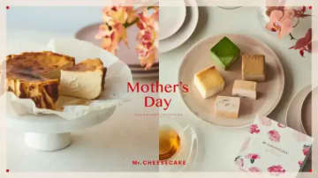 【Mr. CHEESECAKE】今すぐ贈りたくなる母の日限定フレーバーと、バスクチーズケーキが登場♡