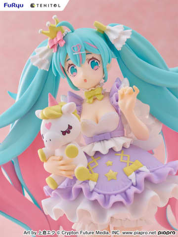 「TENITOL 初音ミク 夢かわプリンセス」の色違い「ラベンダーver.」が登場。4月30日10時より予約開始