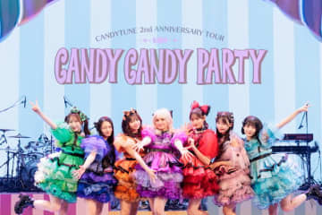 CANDY TUNE、自身初となる全国ツアーを10月に開催＆FC最速先行開始　全8公演を1カ月間でめぐる