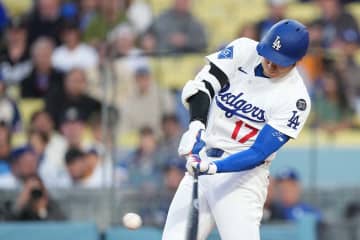 【MLB】大谷翔平、CY賞右腕から弾丸“184キロ”7号アーチ　米記者歓喜の一発「スランプから正式に脱した」