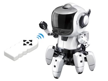 6足歩行人気ロボット「フォロ」にリモコン操作対応モデル、4台同時バトルも可能