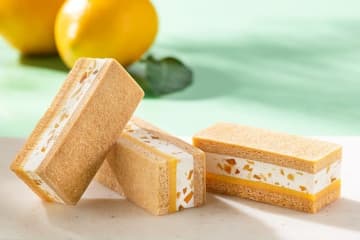 バターステイツ夏限定「レモンバターサンド」“爽やかレモンピール入り”2層仕立てのバターサンド