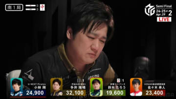 それはあまりに辛すぎる…多井隆晴に待っていた残酷な結末“ローカル役満”に放銃「石の上にも三年」「不幸過ぎ」「これは泣いちゃう」／麻雀・Mリーグ
