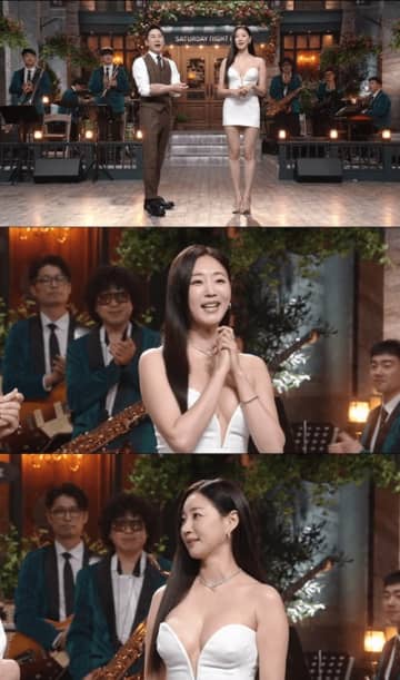 胸元大胆ドレスで久々に姿を見せたミス・コリア出身女優に絶賛の声「47歳とは思えない!!」