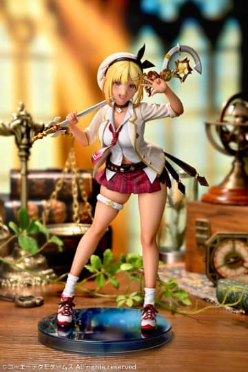 「レスレリアーナのアトリエ」より頼れる先輩ギャルな「ライザ レスレリ学園Ver.」のフィギュアが12月発売！公式通販で購入すると特典「ウィンク顔」が付属