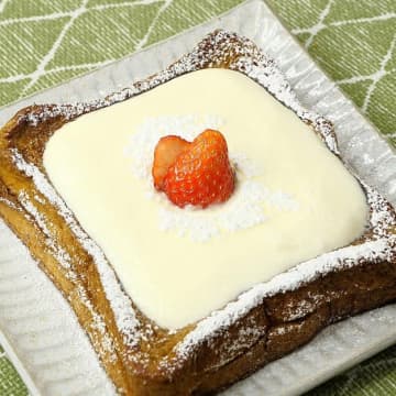 【食パンでティラミスは作れる】練乳が決め手！コーヒー香る濃厚ふわとろティラミスフレンチトースト