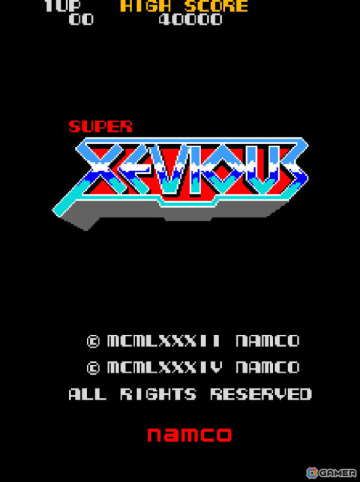PS4/Switch「アーケードアーカイブス スーパーゼビウス」が5月1日に配信！1984年にナムコから登場したSTG